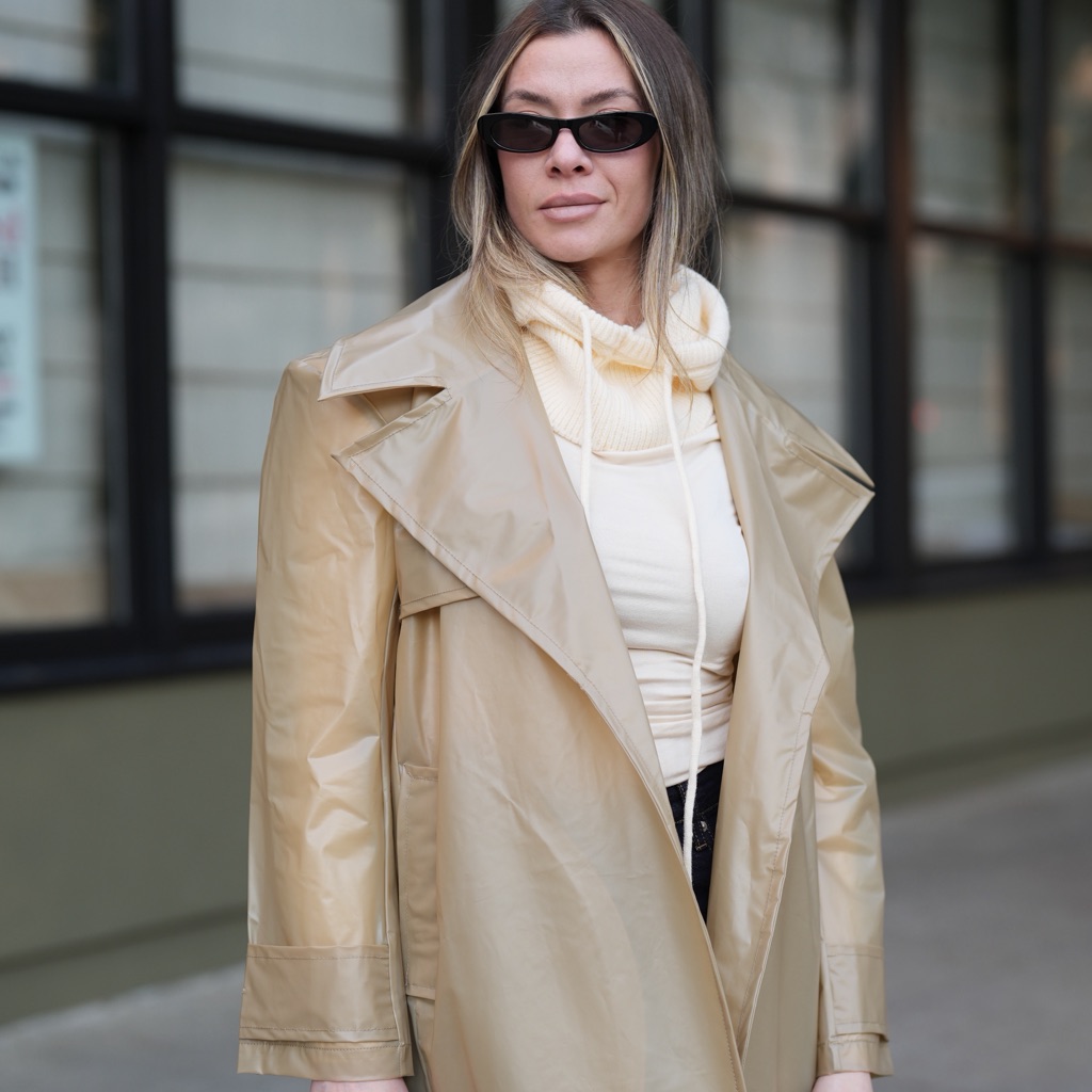 Revolve Beige Trench Coat